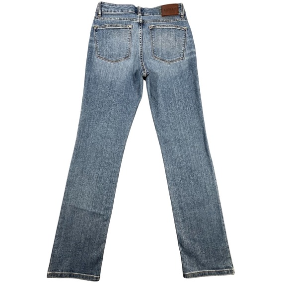 Lauren Ralph Lauren Blue Premier Straight Jeans Womens Size 4 Stretch Denim - Picture 2 of 14